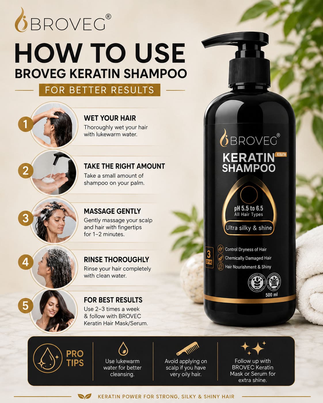 Mild Keratin Shampoo