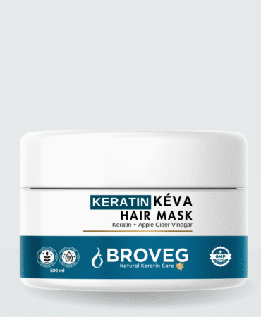 Broveg Keratin Hair Mask for Damaged & Frizzy Hair – 300ML