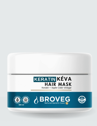 Broveg Keratin Hair Mask for Damaged & Frizzy Hair – 300ML