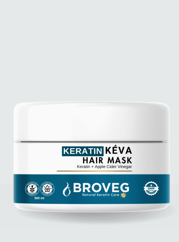 Broveg Keratin Hair Mask for Damaged & Frizzy Hair – 300ML